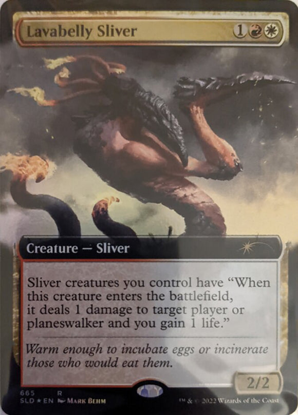 Lavabelly Sliver (ilustración extendida) [Promociones de lanzamiento de Secret Lair] 