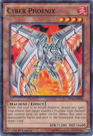 Ciberfénix [BP03-EN020] Shatterfoil Raro 