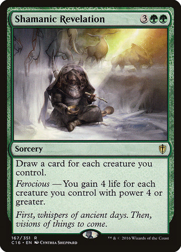 Revelación chamánica [Commander 2016] 
