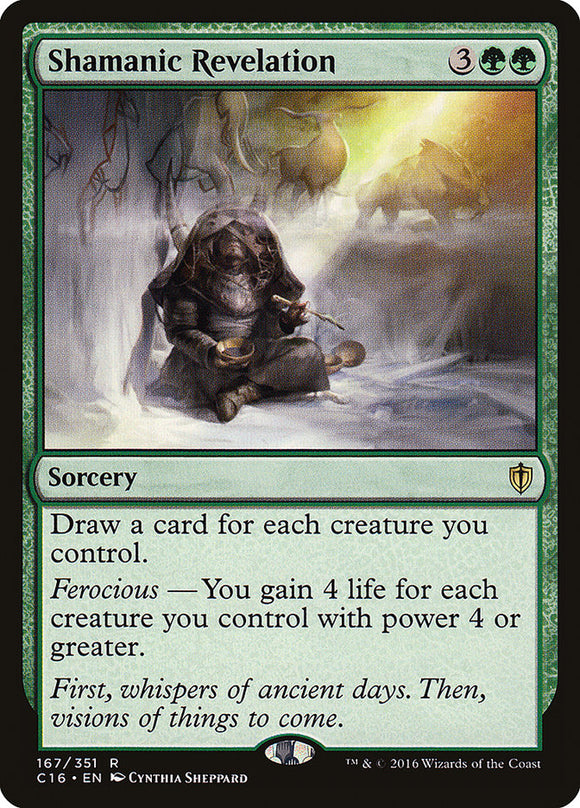 Revelación chamánica [Commander 2016] 