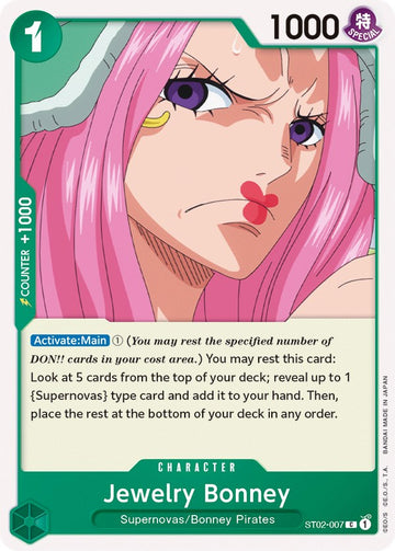Joyas Bonney [Mazo de inicio: Peor generación] 