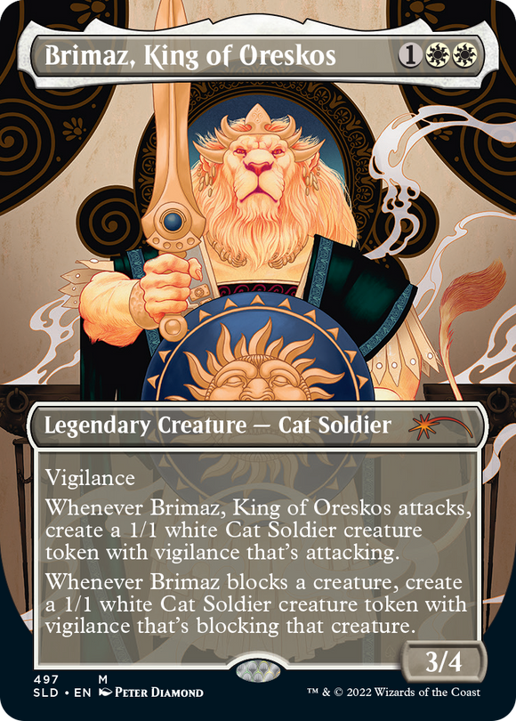 Brimaz, rey de Oreskos (sin fronteras) [Serie Secret Lair Drop] 