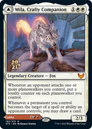 Mila, Crafty Companion // Lukka, Wayward Bonder [Strixhaven: School of Mages Prerelease Promos]-1