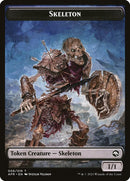 Illusion // Skeleton Double-Sided Token [Dungeons & Dragons: Adventures in the Forgotten Realms Commander Tokens]-2