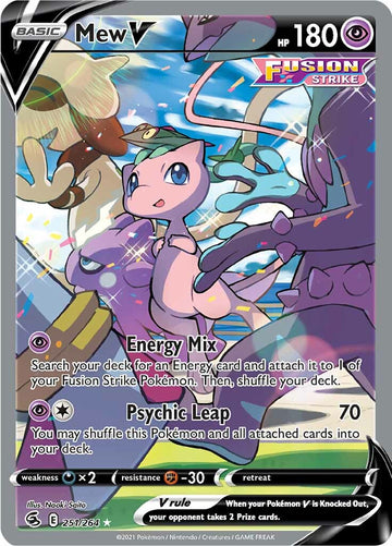 Mew V (251/264) [Espada y escudo: Golpe de fusión] 