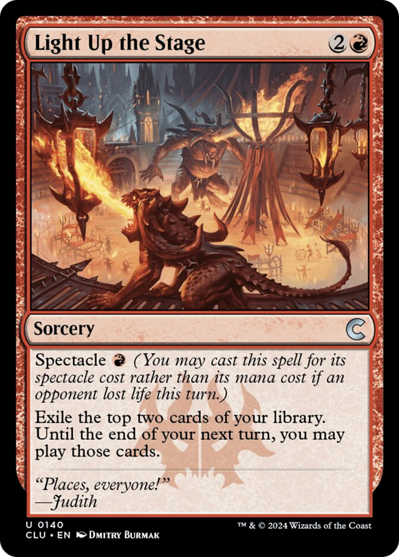 Ilumina el escenario [Ravnica: Edición de pistas] 