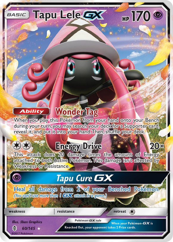 Tapu Lele GX (60/145) [Sol y Luna: Guardianes en ascenso] 
