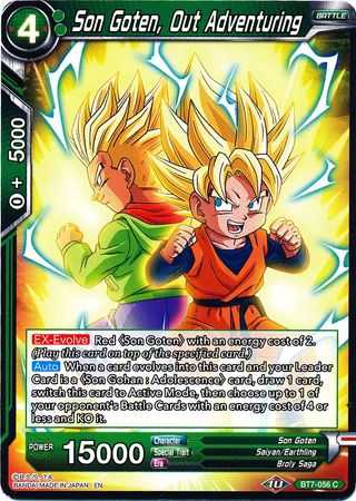 Son Goten, de aventuras (BT7-056) [El asalto de los Saiyans] 