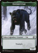 Spider // Guenhwyvar Double-Sided Token [Dungeons & Dragons: Adventures in the Forgotten Realms Tokens]-2