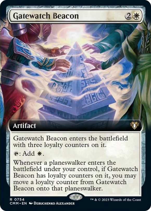Baliza de vigilancia (ilustración ampliada) [Commander Masters] 