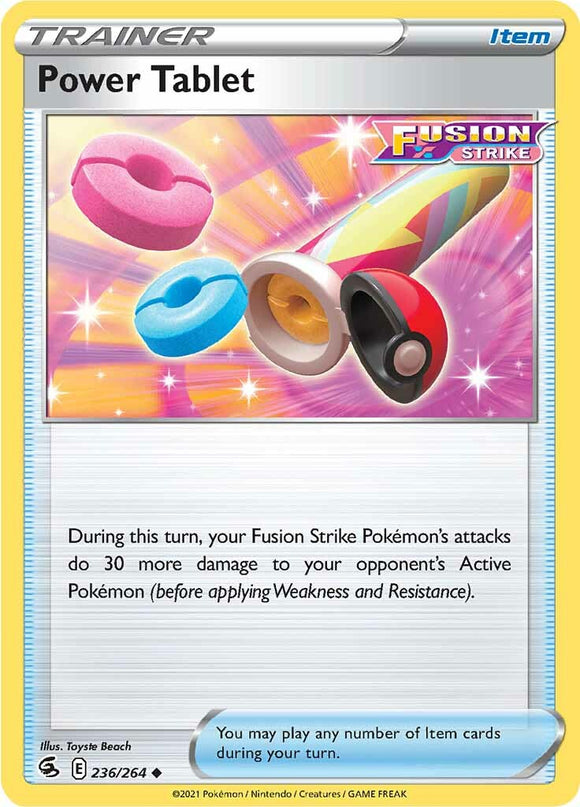 Tablilla de poder (236/264) [Espada y escudo: Golpe de fusión] 