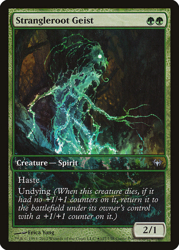 Strangleroot Geist (día del juego) [Promociones de Dark Ascension] 