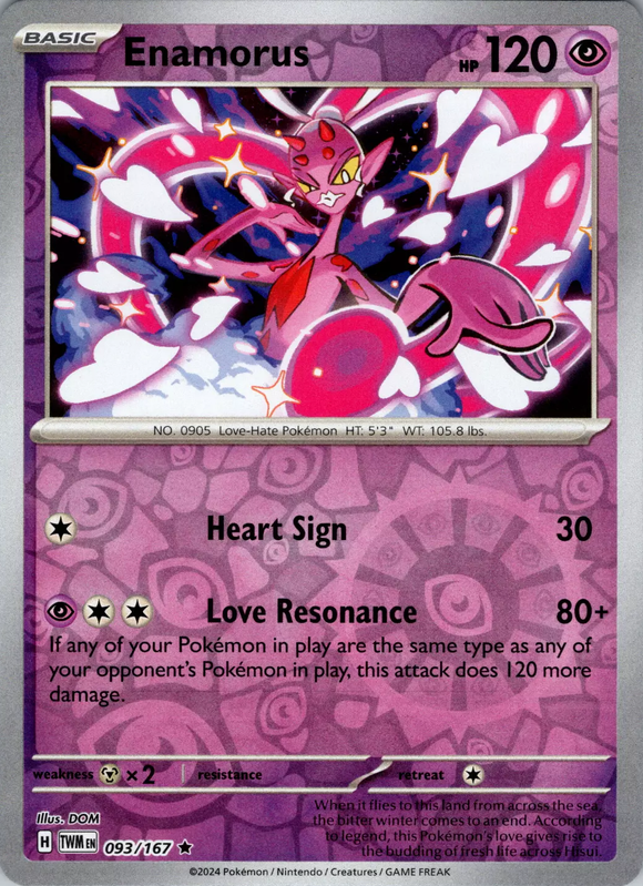 Enamorado (093/167) [Scarlet &amp; Violet: Mascarada del Crepúsculo] 