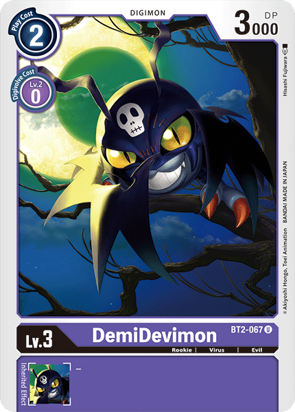 DemiDevimon [BT2-067] [Lanzamiento de la versión especial Booster 1.0] 
