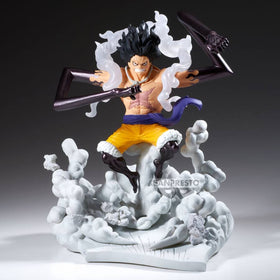 Banpresto One Piece Senkozekkei Monkey.D.Luffy Gear4 Statue - 0