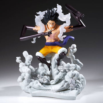 Banpresto One Piece Senkozekkei Monkey.D.Luffy Gear4 Statue - 0