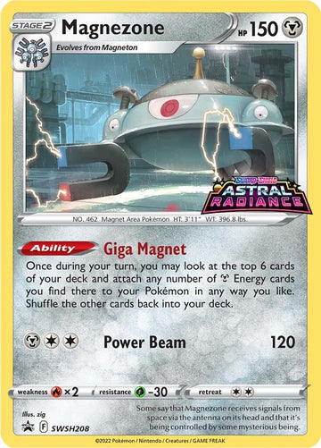 Magnezone (SWSH208) [Promociones de Sword &amp; Shield: Black Star] 