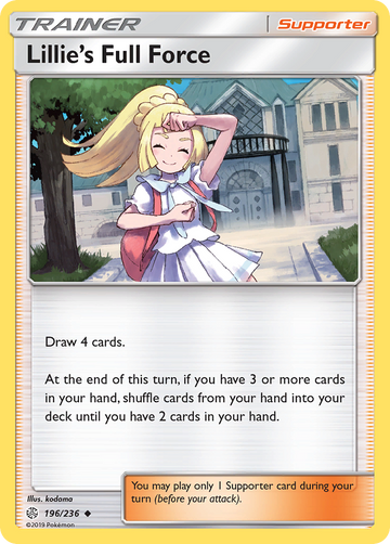 Toda la fuerza de Lillie (196/236) [Sol y Luna: Eclipse Cósmico] 