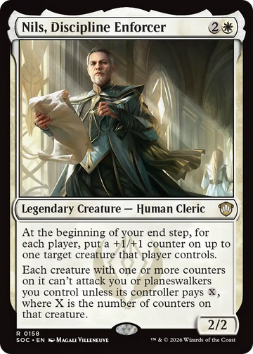 Nils, Discipline Enforcer [Secrets of Strixhaven Commander]