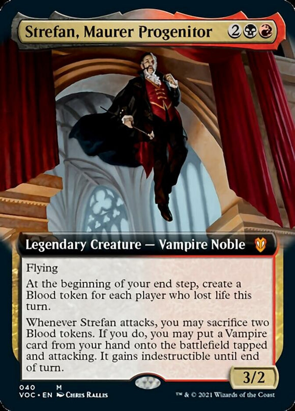 Strefan, progenitor de Maurer (ilustración ampliada) [Innistrad: Crimson Vow Commander] 