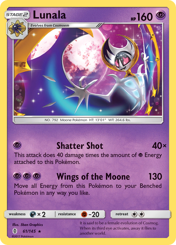 Lunala (61/145) [Sol y Luna: Guardianes en ascenso] 