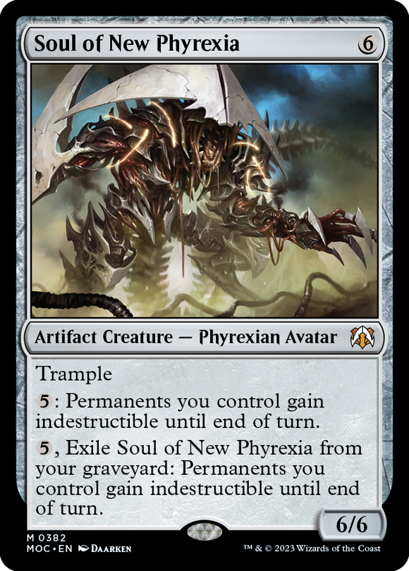 Alma de Nueva Phyrexia [Marcha del Comandante de la Máquina] 
