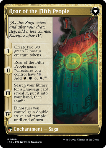 Huatli, Poet of Unity // Roar of the Fifth People [The Lost Caverns of Ixalan] - 0