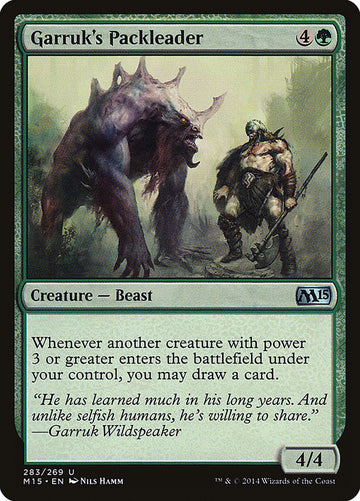 Líder de la manada de Garruk [Magic 2015] 