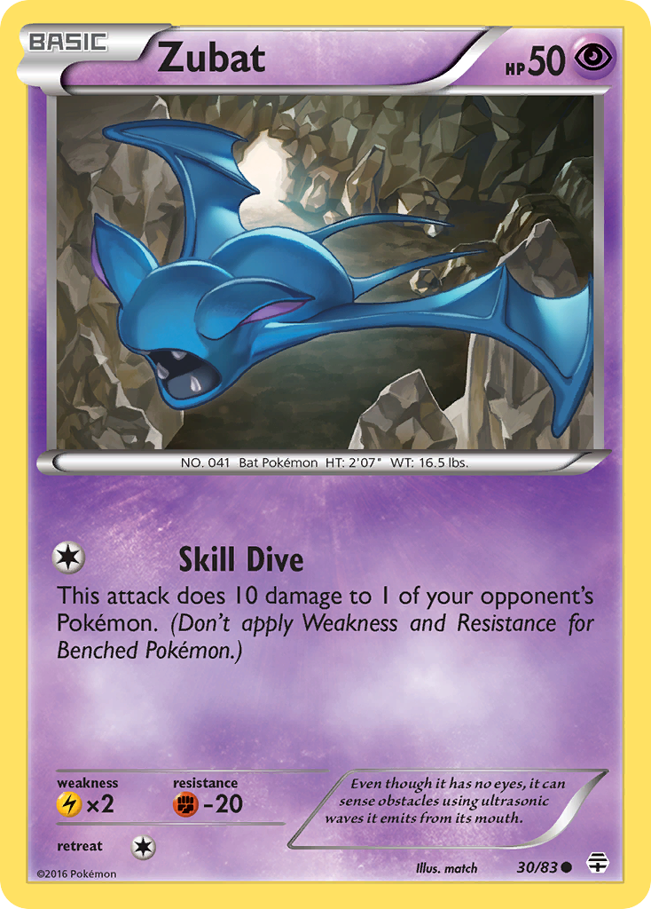 Zubat (30/83) [XY: Generaciones] 