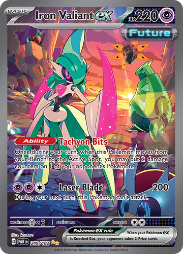 Valiente de hierro ex (249/182) [Scarlet &amp; Violet: Paradox Rift] 