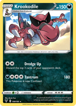 Krookodile (109/185) [Espada y escudo: voltaje intenso] 