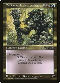 Sol'kanar, el Rey del Pantano (de gran tamaño) [Cartas de gran tamaño] 