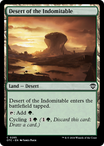 Desierto de los Indomables [Comandante de los Forajidos de Thunder Junction] 