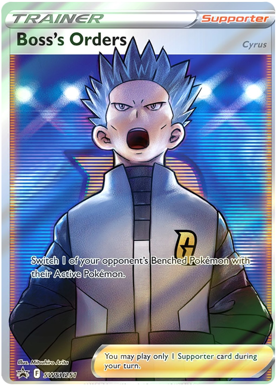 Órdenes del jefe (SWSH251) [Sword &amp; Shield: Black Star Promos] 