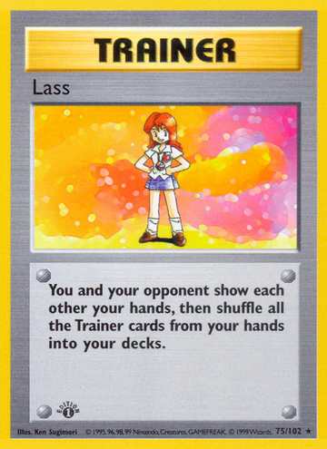 Lass (75/102) (Sin sombras) [Caja base 1.ª edición] 