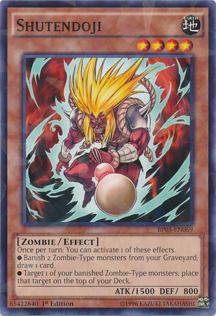 Shutendoji [BP03-EN069] Shatterfoil Raro 