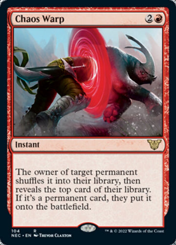 Distorsión del caos [Kamigawa: Neon Dynasty Commander] 