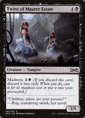 Gemelos de Maurer Estate [Ultimate Masters] 