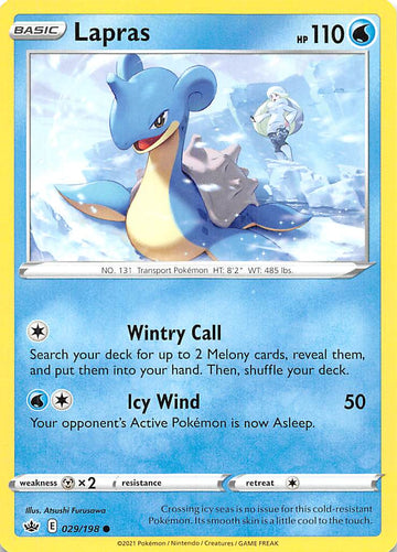 Lapras (029/198) [Espada y escudo: Reinado escalofriante] 