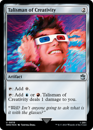 Talismán de la creatividad (Surge Foil) [Doctor Who] 