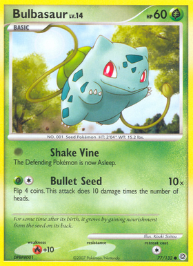 Bulbasaur (77/132) [Diamante y Perla: Maravillas secretas] 