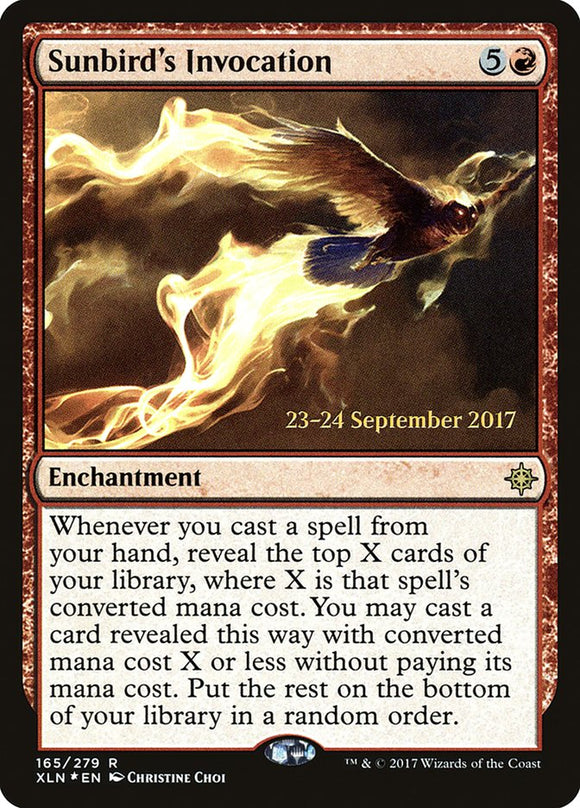 Invocación del pájaro solar [Promociones de prelanzamiento de Ixalan] 