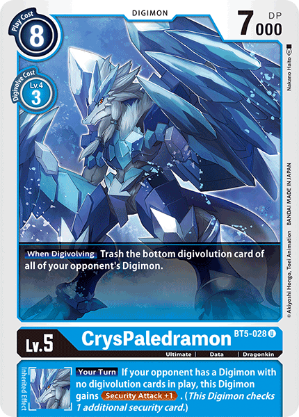 CrysPaledramon [BT5-028] [Batalla de Omni] 
