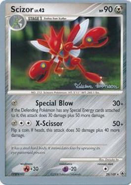 Scizor LV.42 (29/100) (Intimidación - Tristan Robinson) [Campeonato Mundial 2008] 