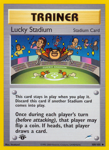 Estadio de la suerte (100/105) [Neo Destiny 1.ª edición] 