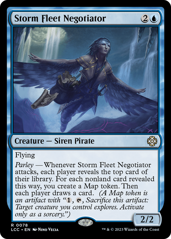 Negociador de la Flota de la Tormenta [Comandante de Las Cavernas Perdidas de Ixalan] 