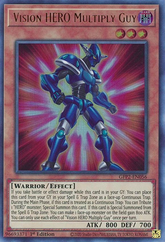 Visión HÉROE Multiplicar Guy [GFP2-EN056] Ultra Raro 