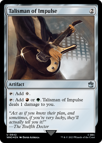 Talismán de impulso (Surge Foil) [Doctor Who] 