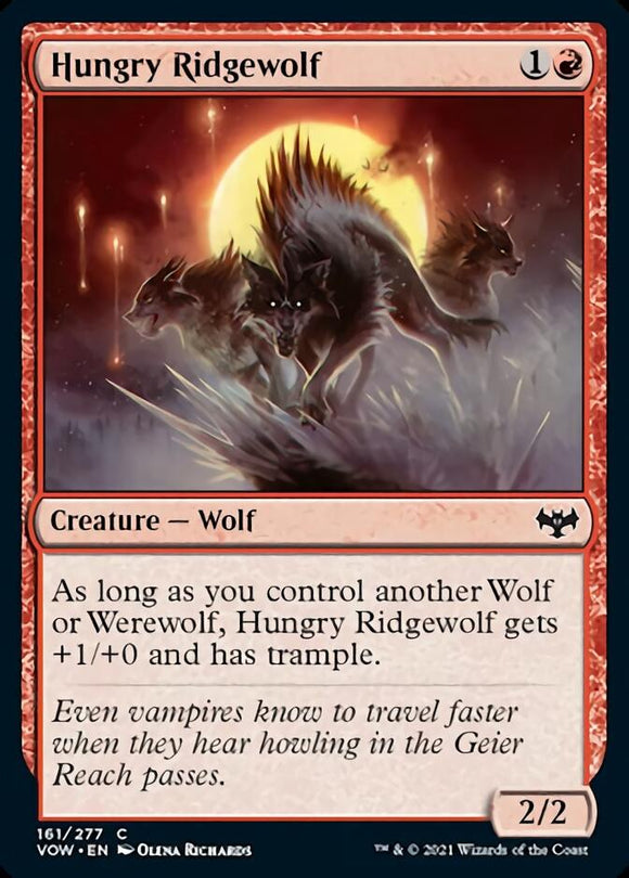 Lobo cresta hambriento [Innistrad: Crimson Vow] 