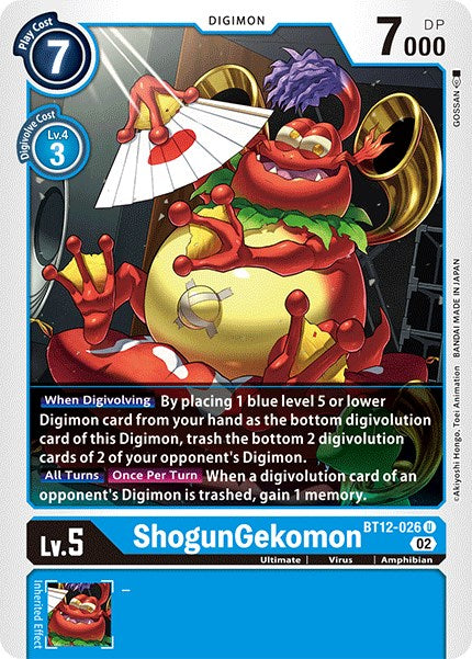 ShogunGekomon [BT12-026] [A través del tiempo] 